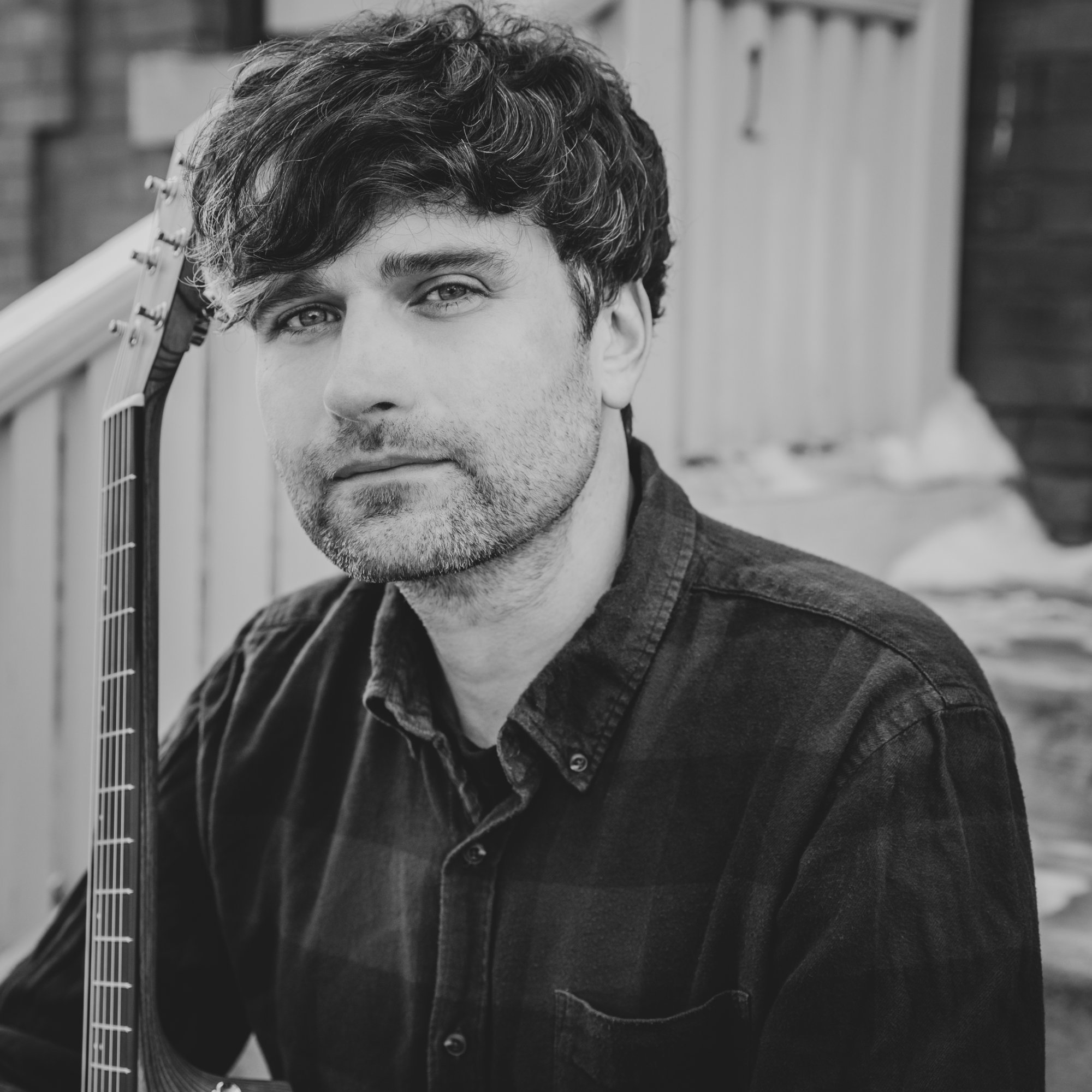 Dan Clayton B&W headshot